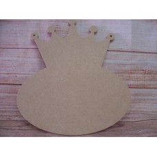 Crown Plaque 200mm