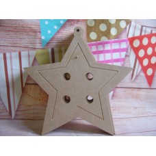 Button Star shape 