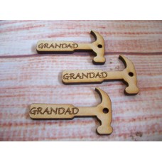 MDF Mini Grandad hammer pack of 5