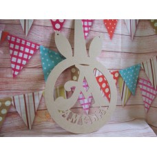 Large Unicorn wall Plaque Personalised 