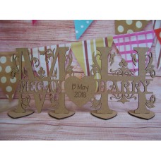 Double letter Monogram Wedding /Anniversary