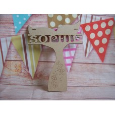 Laser Cut Personalised Mermaid Tail 