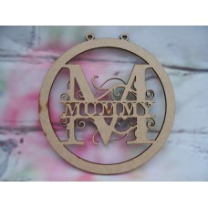 Mummy Monogram bauble 150mm
