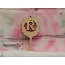 3mm Personalised Wine Glass  150mm