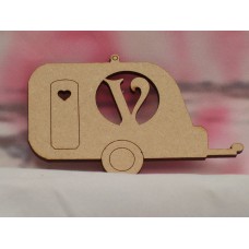 3mm Personalised Caravan  150mm