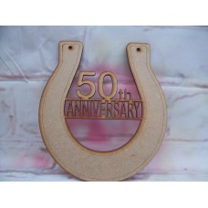 50th Anniversary Horseshoe 