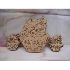 Easter Basket 40mm Pack of 5