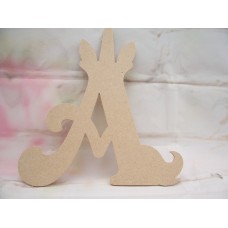 4mm MDF Unicorn Letters  starts at 100mm 
