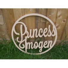 Princess Hoop 58cm Personalised