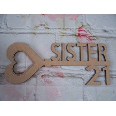 MDF Age Key 18/21 Sister 