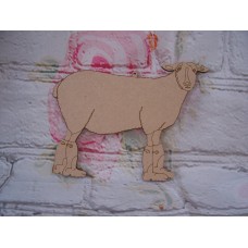 3mm MDF Sheep 150mm