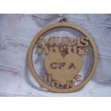 Mums are The Heart HOOP 200mm