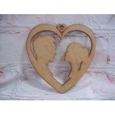 Couples Heart 150mm