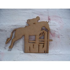 Horse and Rider Show Jumping