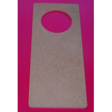 3mm MDF  Door Hanger with Hole