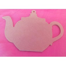 4mm MDF Teapot 100mm pack of 3