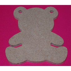 QTY 10 4mm thick   Bear Bunting 50mm size