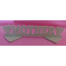 4mm MDF Standing  Mother  plaque