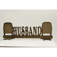 MDF Husband camper van plaque