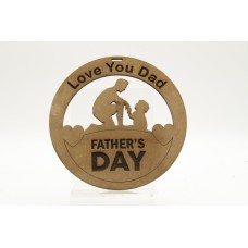 Love You Dad Medal 
