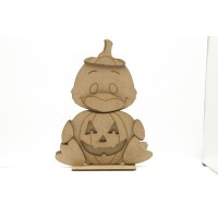 Halloween Pumpkin Duck