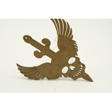 Skull and Dagger Plaque 