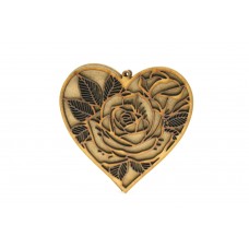 Layered Rose Heart varied sizes