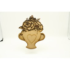Layered Flower vase 21cm