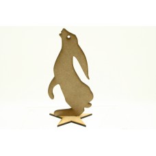 3mm MDF Star  gazing Hare  on a base starts at 150mm
