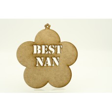 Best Nan Daisy Plaque