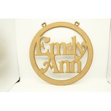 Personalised  Name Hoop 