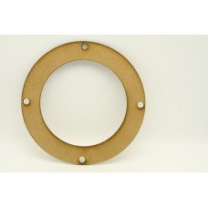 3mm Thick MDF Flower Wreath
