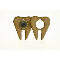 £1 Coin Fairy Tooth Holder 