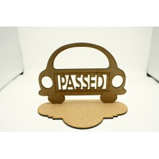 Standing car for driving test