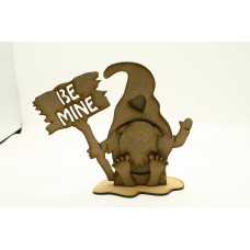Standing BE MINE Gnome 